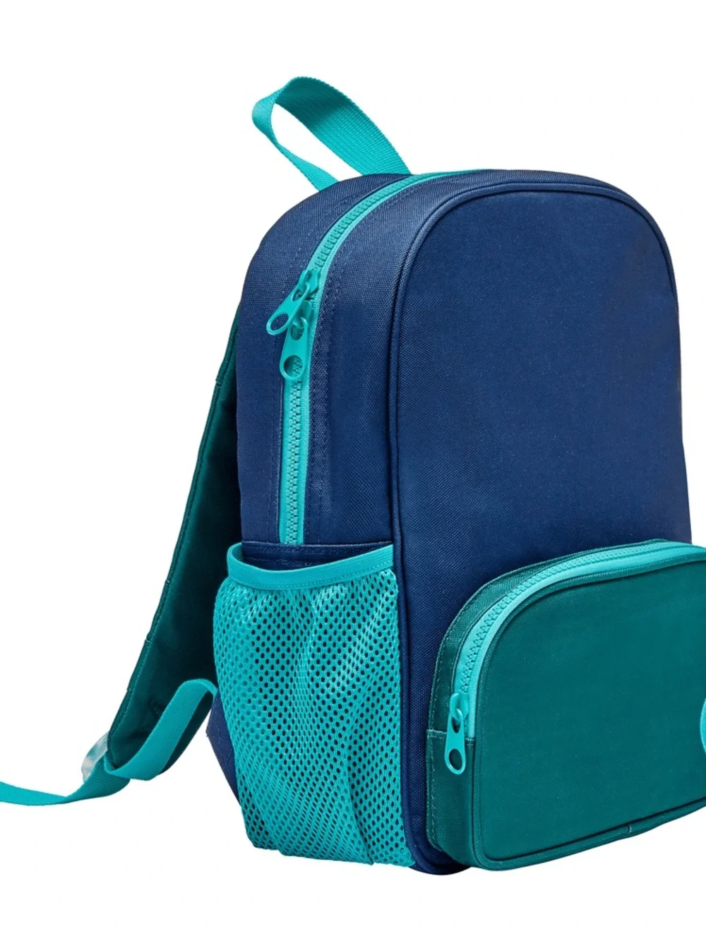 Ten Little Navy and Teal Kids' Backpack